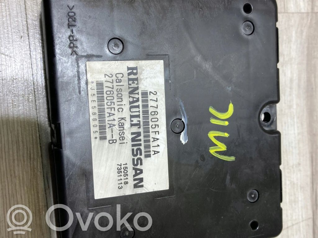 Nissan Micra K14 Air conditioner control unit module 