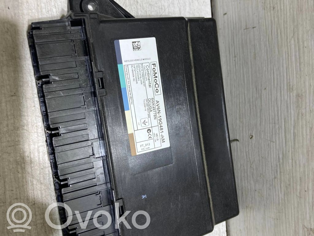 Ford C-MAX II Citu veidu vadības bloki / moduļi 