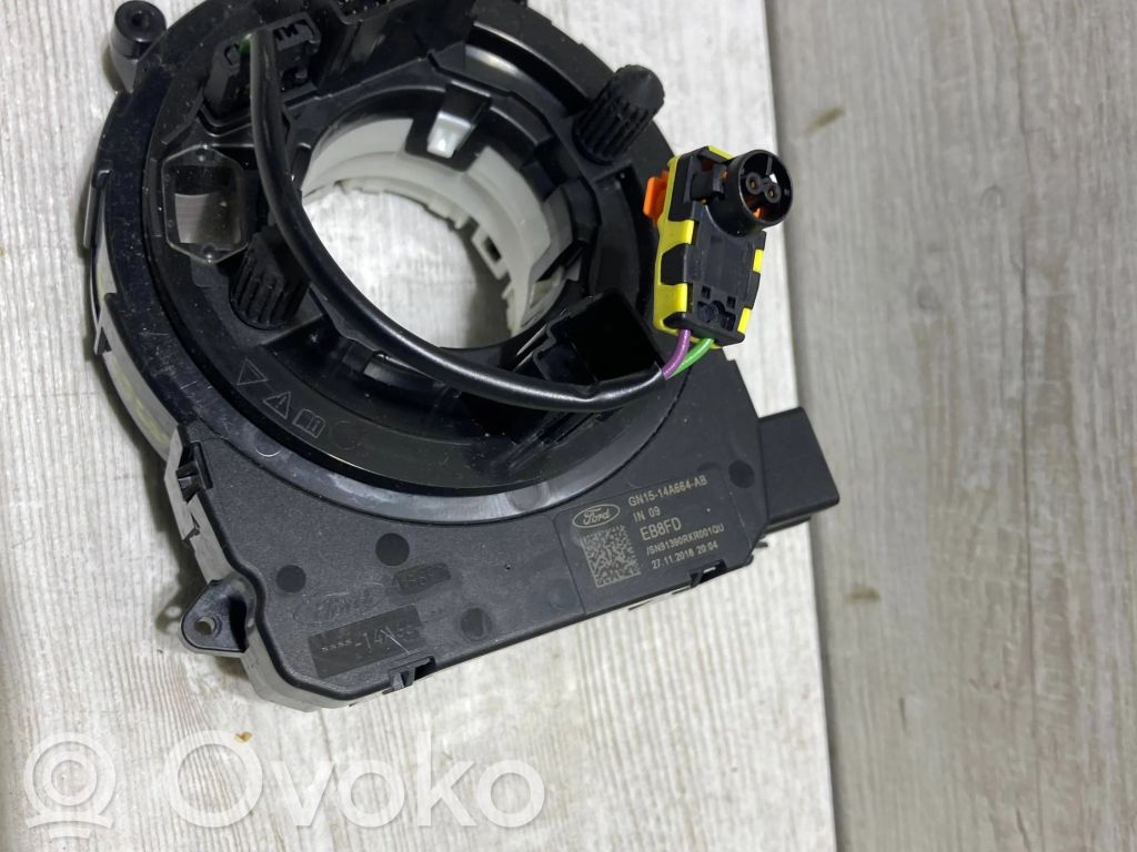 Ford Fiesta Airbag slip ring squib (SRS ring) 