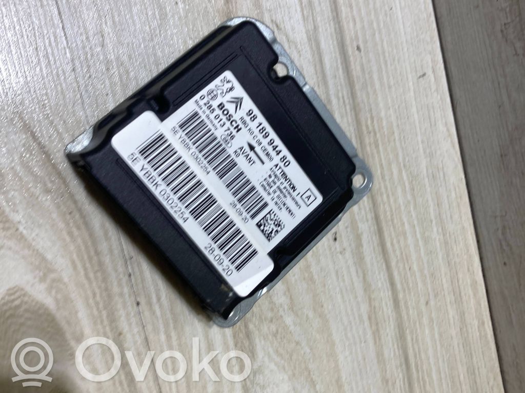 Peugeot Expert Airbag control unit/module 