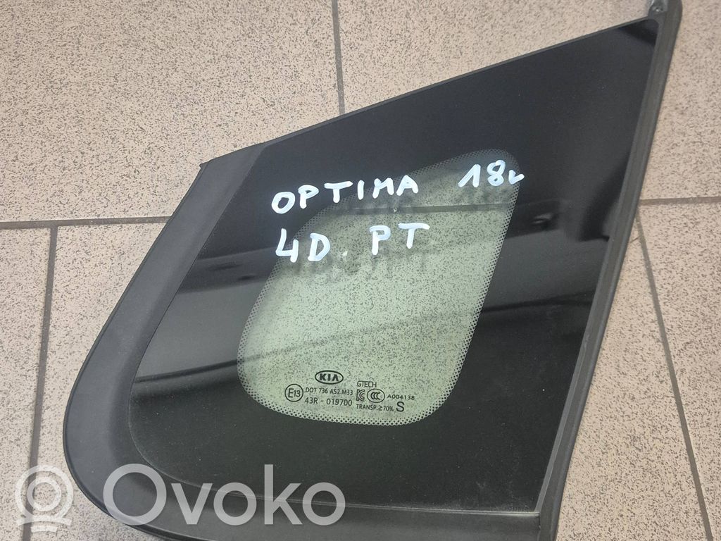 KIA Optima Szyba karoseryjna tylna 