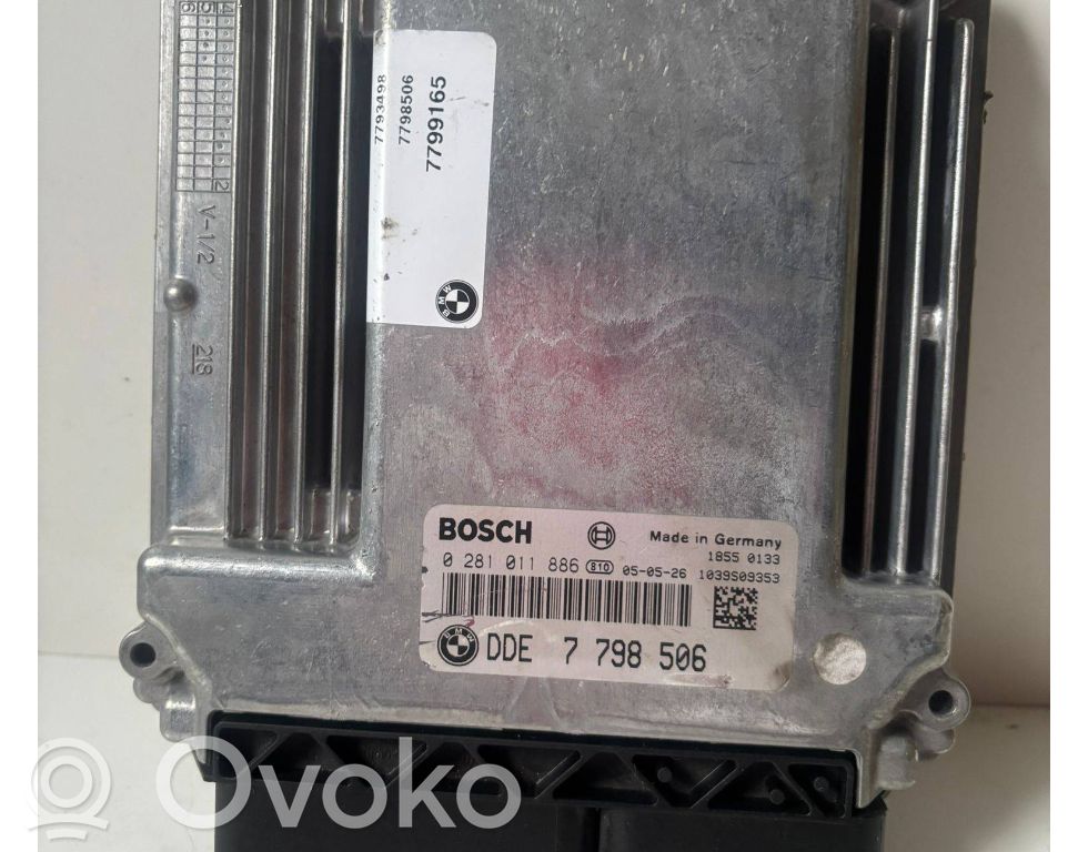 Engine control unit/module   0281011886