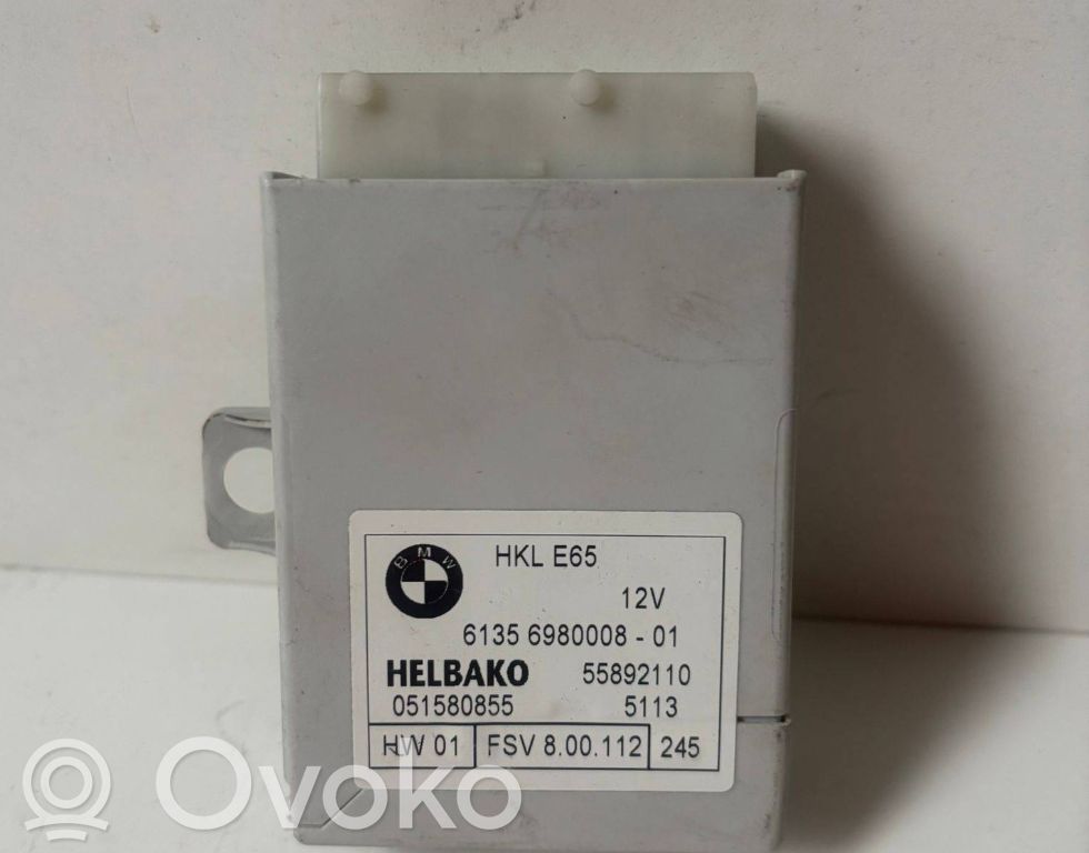 BMW 7 E65 E66 Tailgate/trunk control unit/module 