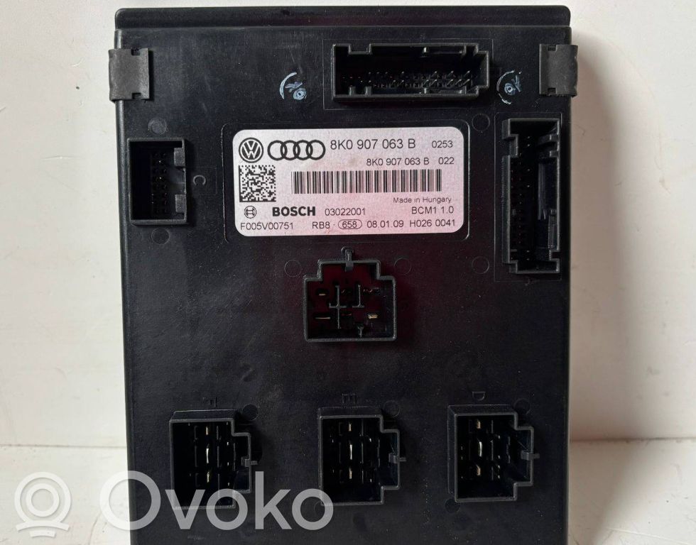 Audi A5 8T 8F Module confort 