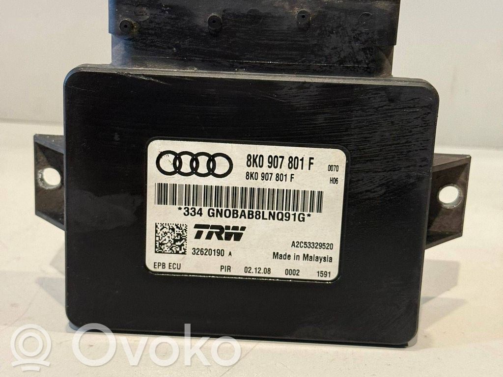 Audi A4 S4 B8 8K Module de commande de frein à main 