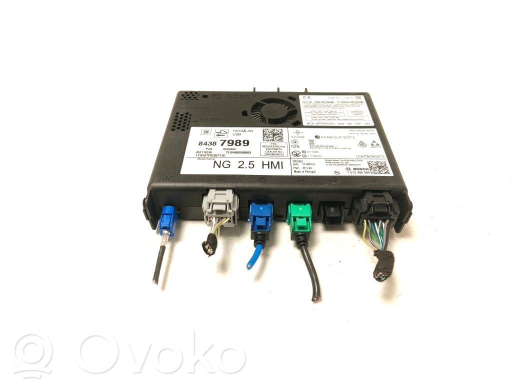 Opel Insignia B GPS navigation control unit/module 