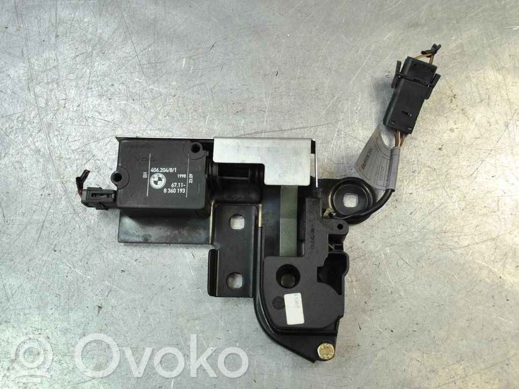 Tailgate/trunk/boot lock/catch/latch   8355127