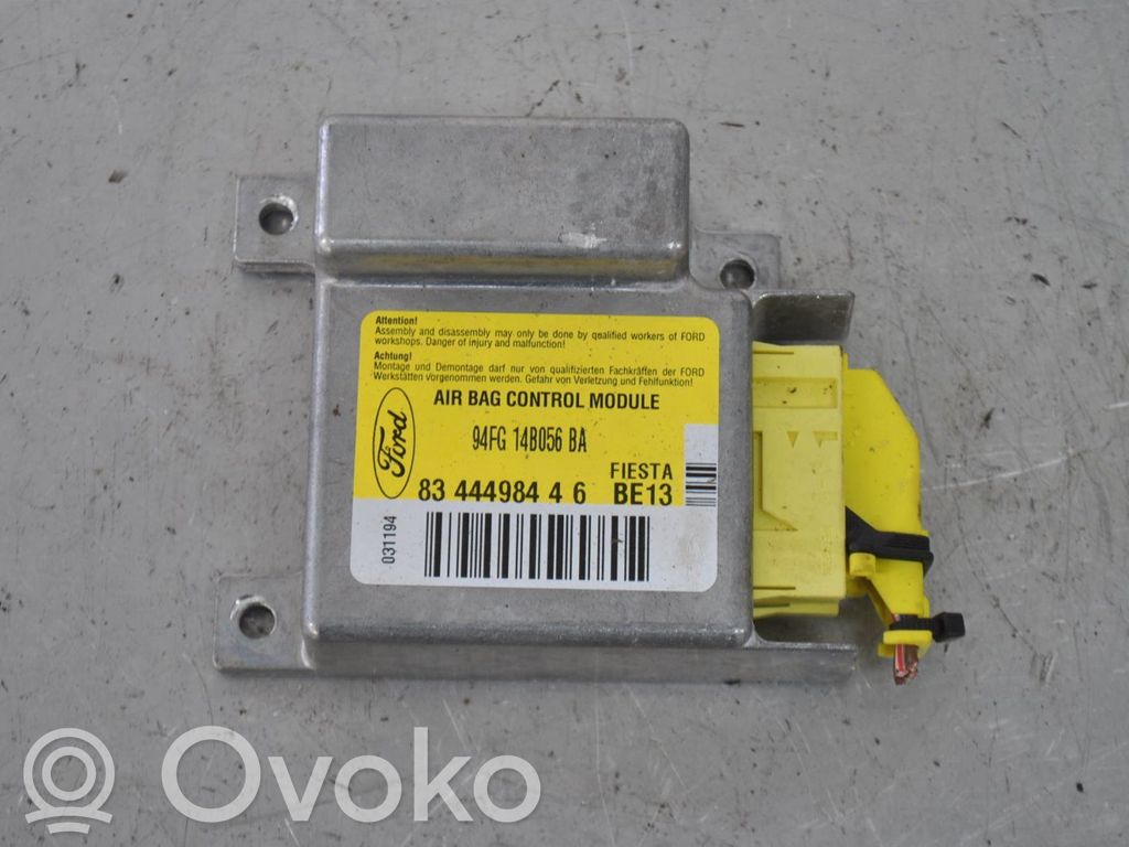 Airbag control unit/module   94FG14B056BA