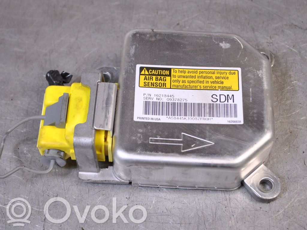 Chevrolet Blazer Centralina/modulo airbag 