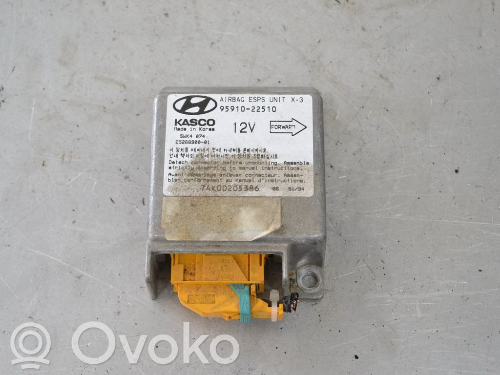 Hyundai Accent Airbag control unit/module 