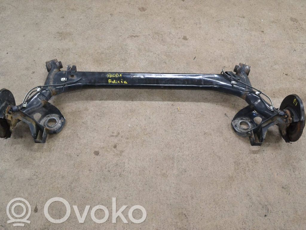 Skoda Fabia Mk2 (5J) Eje trasero 