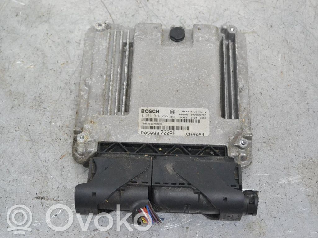 Injection control unit/module   05033700AF,0281014265