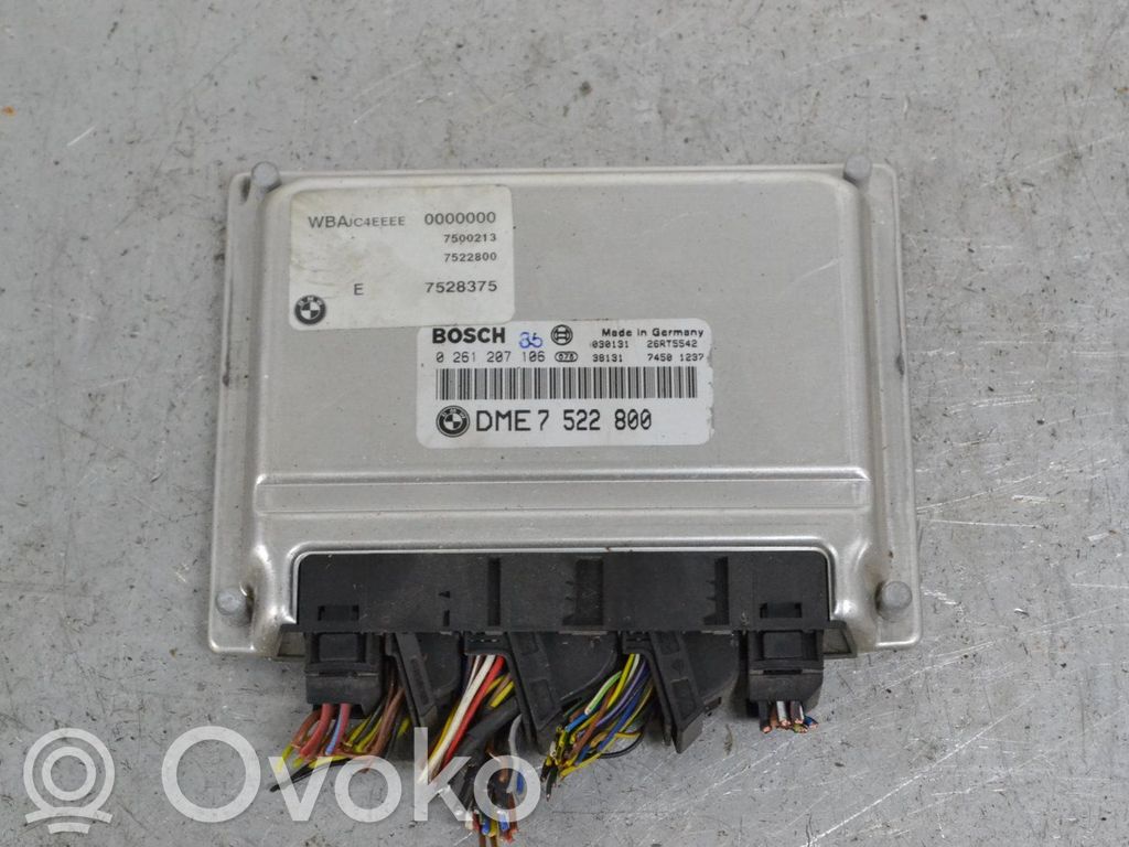 BMW X5 E53 Unidad de control/módulo de la inyección 