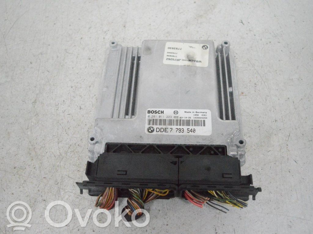 BMW 3 E46 Iesmidzināšanas sistēmas vadības bloks 
