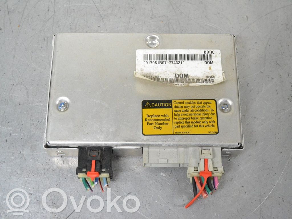ABS control unit/module   16187981