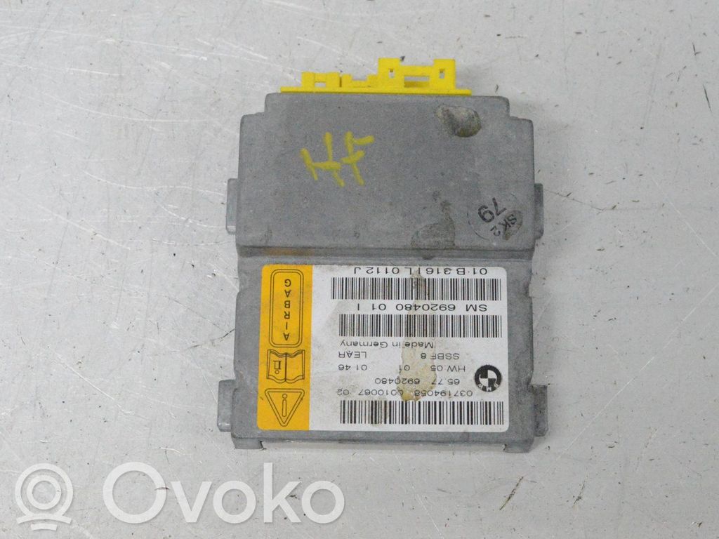 BMW 7 E65 E66 Sensor impacto/accidente para activar Airbag 