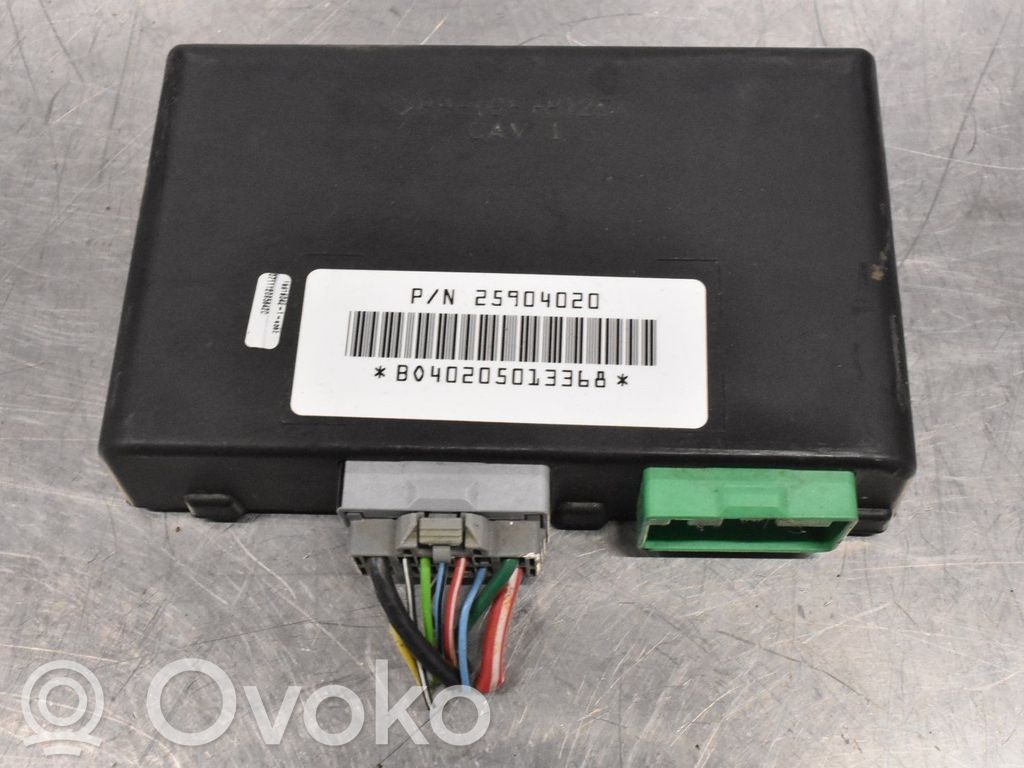 Comfort/convenience module   25904020