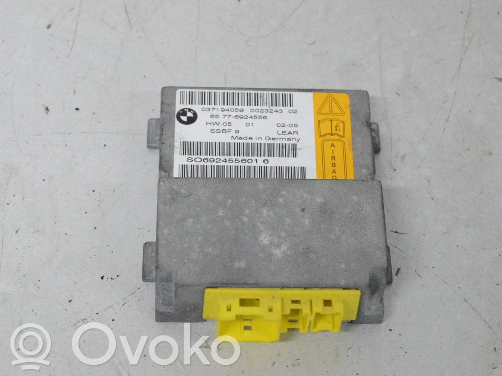 Sensor impacto/accidente para activar Airbag   65776924556