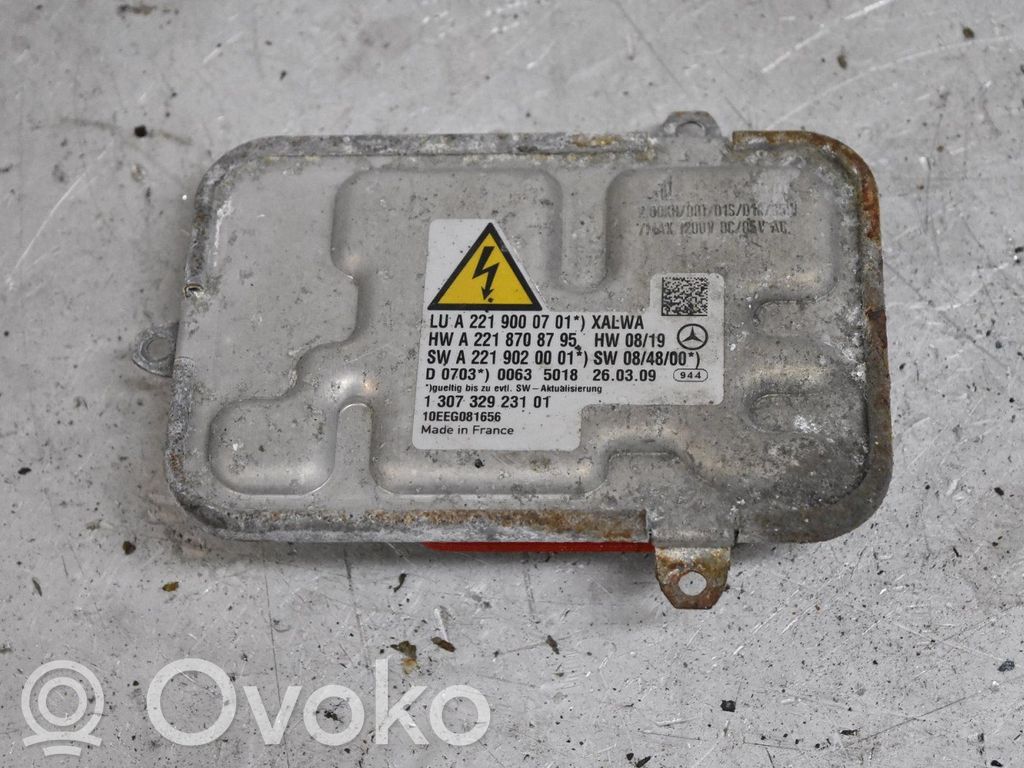 Mercedes-Benz S W221 Module d'éclairage LCM 
