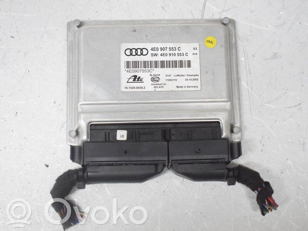 Audi A8 S8 D3 4E Pakabos valdymo blokas 