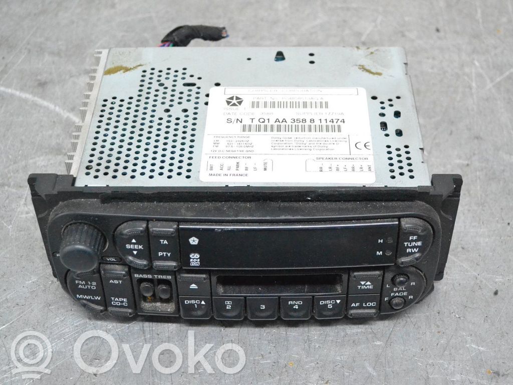 Jeep Grand Cherokee (WJ) Panel / Radioodtwarzacz CD/DVD/GPS