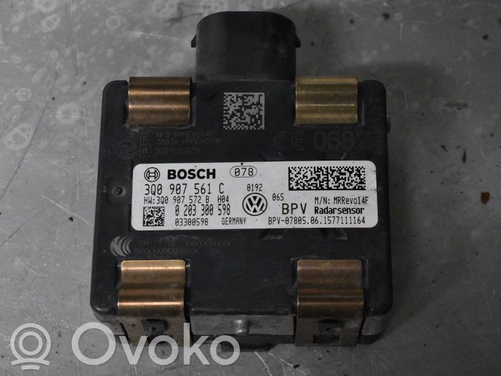 Sensor de radar Distronic   3Q0907561C