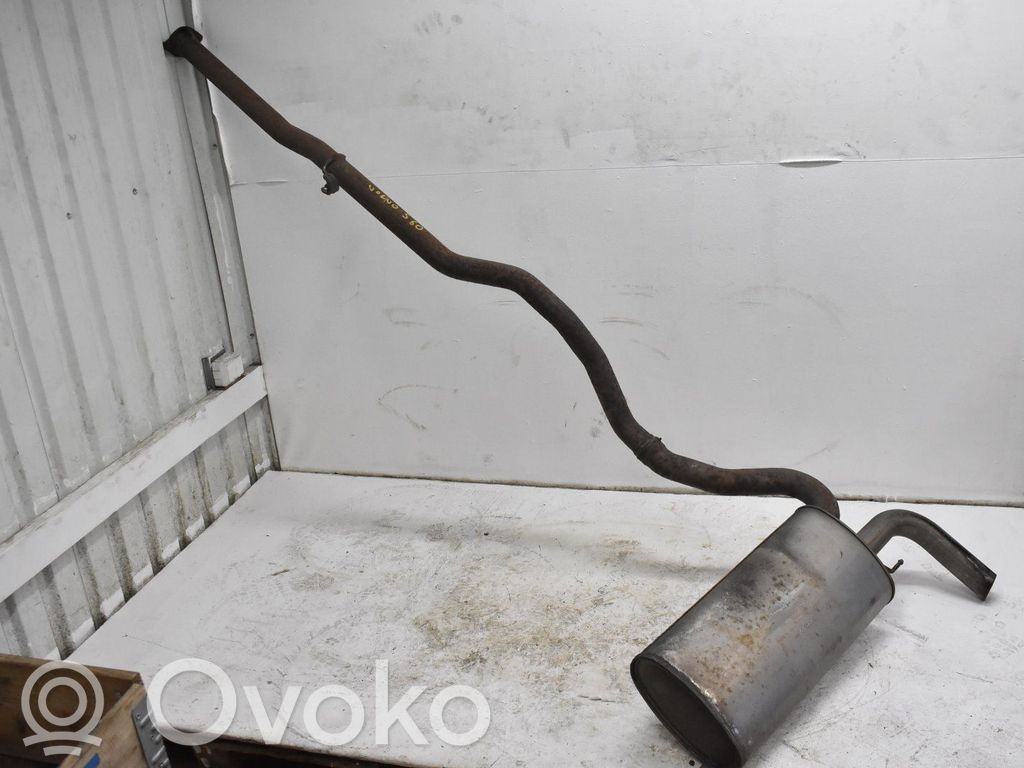 Volvo S60 Aizmugurējais izpūtēja bundulis 