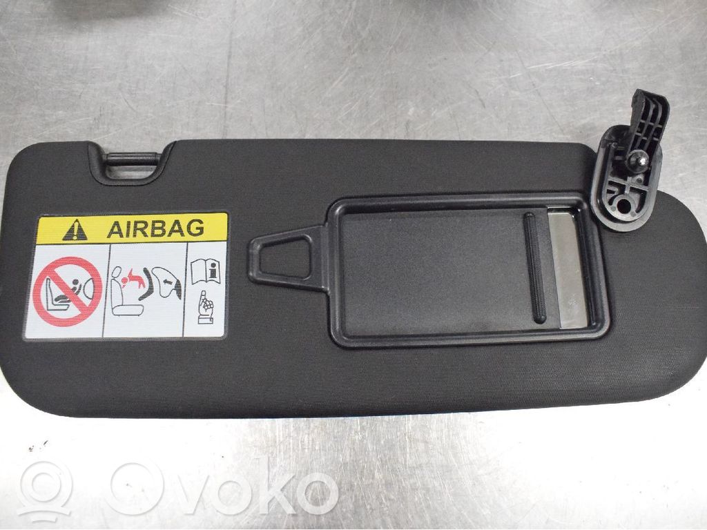 Sun visor   SVART