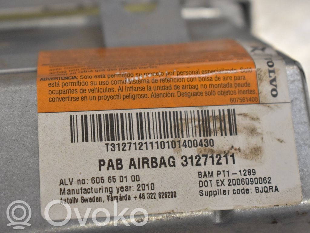 Volvo V70 Airbag pasager 