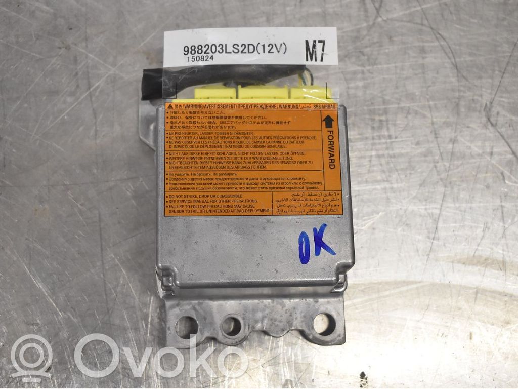 Nissan NV200 Airbag control unit/module 