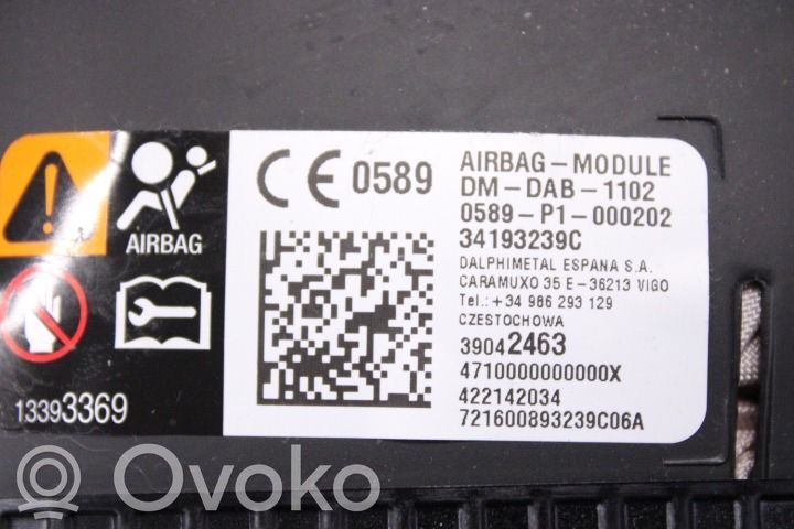 Airbag del volante   39042463
