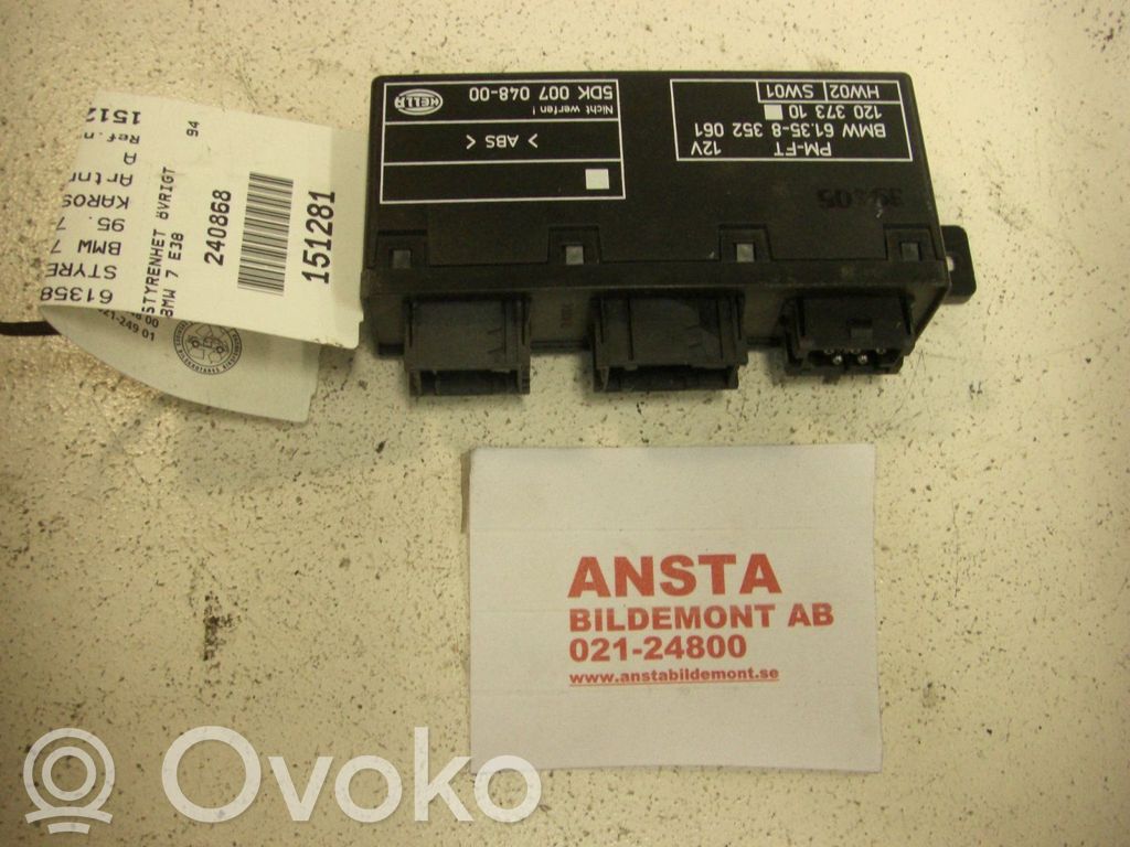 Other control units/modules   61358352061