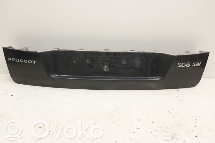 Peugeot 508 Poszycie / Tapicerka tylnej klapy bagażnika 