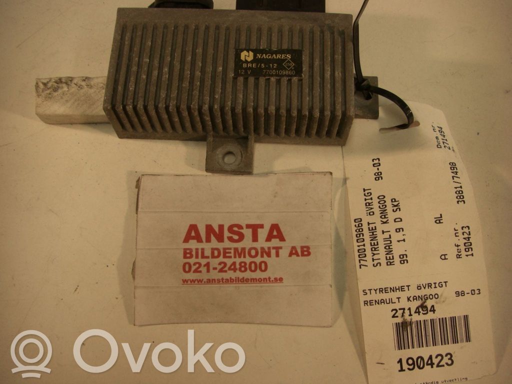 Renault Kangoo I Muut ohjainlaitteet/moduulit 