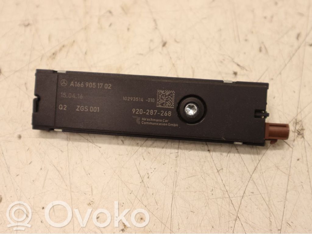 Mercedes-Benz GLE (W166 - C292) Amplificator antenă aeriană 