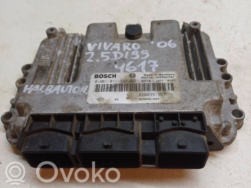 Opel Vivaro AHM trailer towing control unit/module 