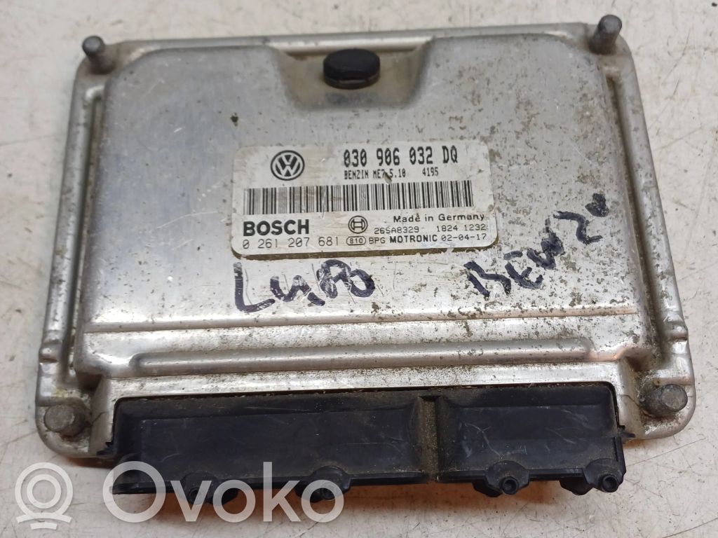 Volkswagen Lupo Engine control unit/module 