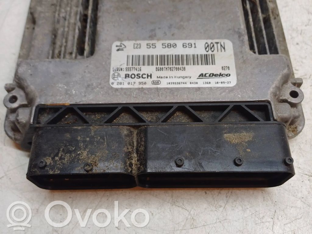 Engine control unit/module   55580691,0281017950,55577416