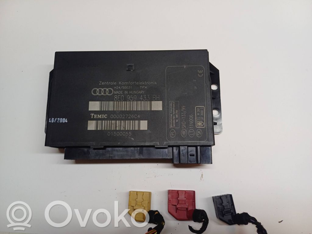 Audi A4 S4 B7 8E 8H Mukavuusmoduuli 