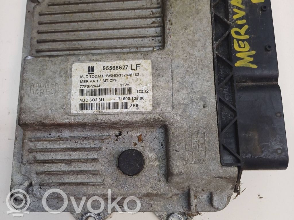 Opel Meriva A Engine control unit/module 