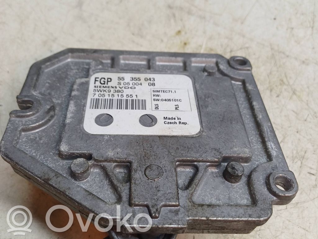 Opel Meriva A Engine control unit/module 