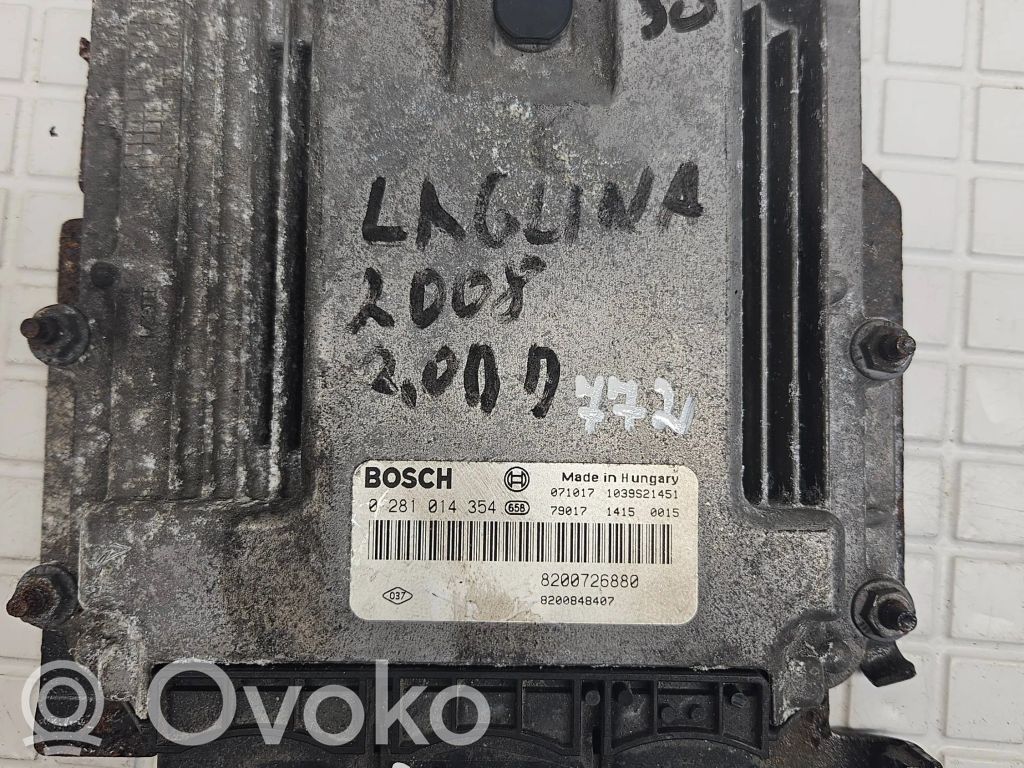 Renault Laguna III Engine control unit/module 