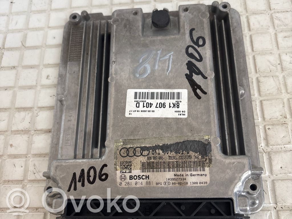 Audi A4 S4 B8 8K Engine control unit/module 
