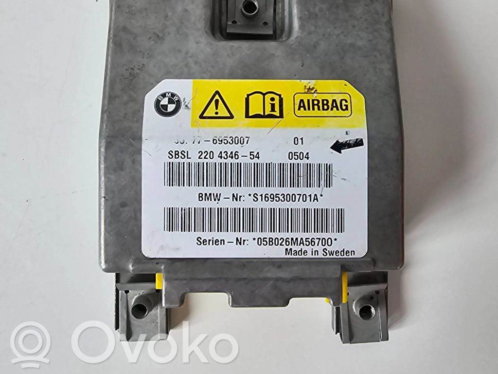 Airbag control unit/module   65776953007,220434654,S1695300701A