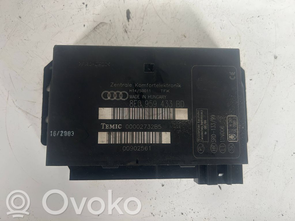 Audi A4 S4 B6 8E 8H Module confort 