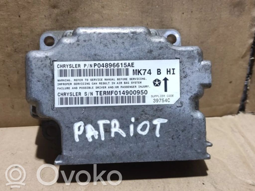 Jeep Patriot Airbag control unit/module 