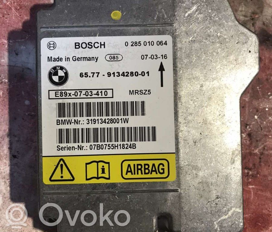Airbag control unit/module   65779134280,6577913428001,9134280