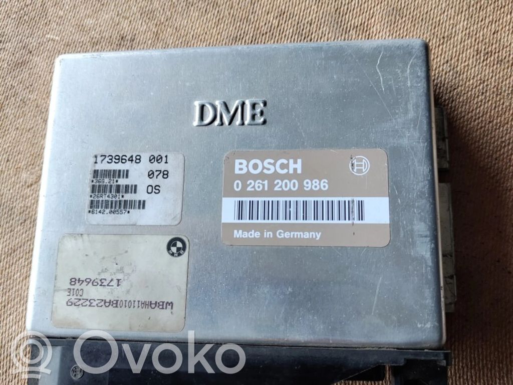 BMW 5 E34 Engine control unit/module 