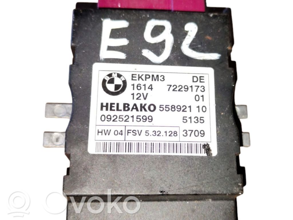 BMW 3 E90 E91 Degvielas sūkņa vadības bloks 