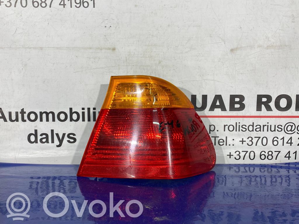 BMW 3 E46 Galinis žibintas kėbule 